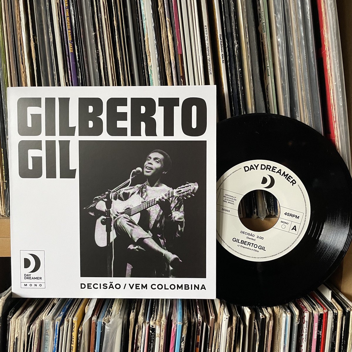 Decisão / Vem Colombina 7" | Gilberto Gil | £13.00