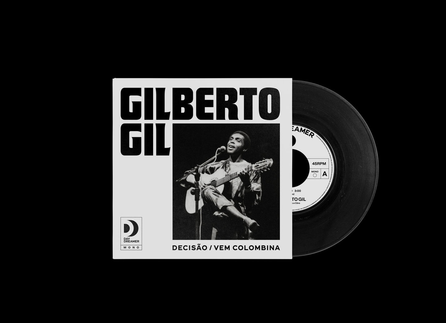 Decisão / Vem Colombina 7" | Gilberto Gil | £13.00