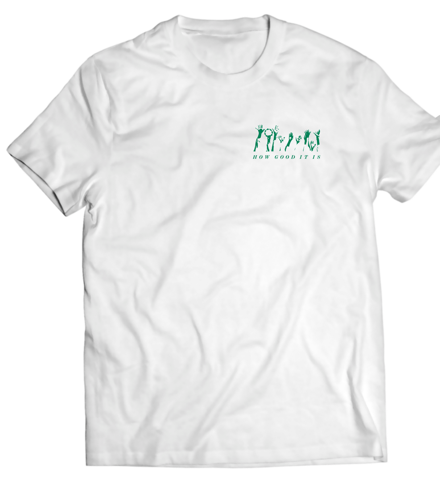 Jimetta Rose & VoC | August Tour T Shirt by Carhartt | Short Sleeve White/Green
