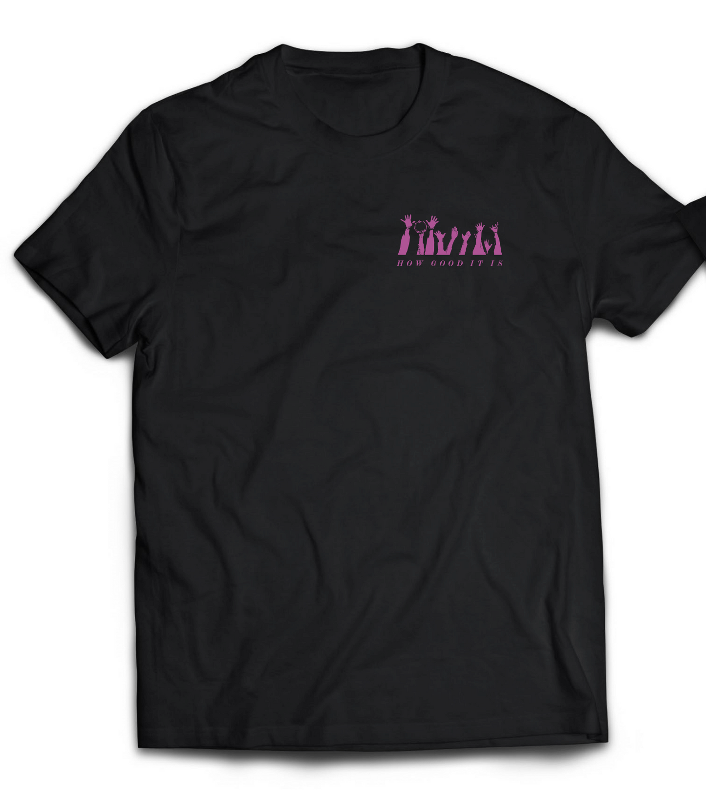 Jimetta Rose & VoC | August Tour T Shirt by Carhartt | Short Sleeve Black/Pink