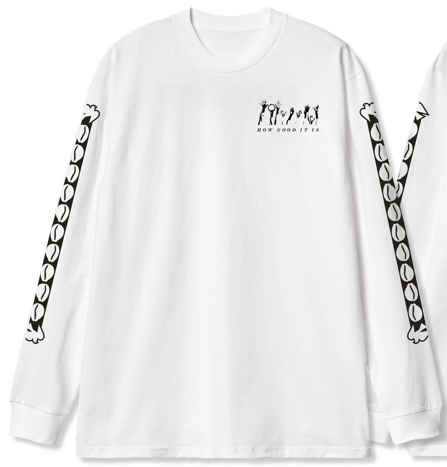 Jimetta Rose & VOC | August Tour Shirt by Carhartt | Long Sleeve White/Black